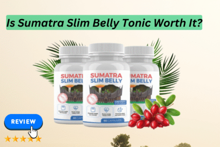Sumatra Slim Belly Tonic with Natural Ingredients: Turmeric, Green Tea, and Garcinia Cambogia